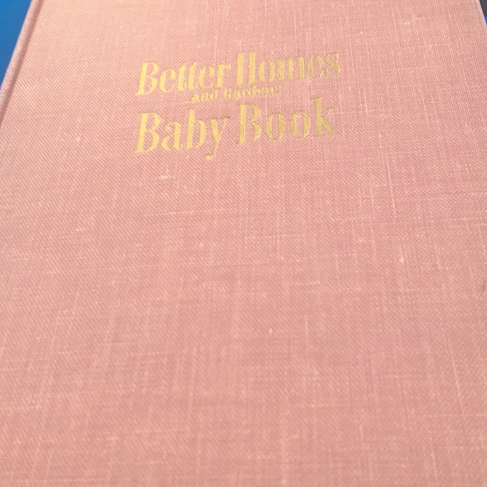 Vintage Better Homes and Gardens Baby Book